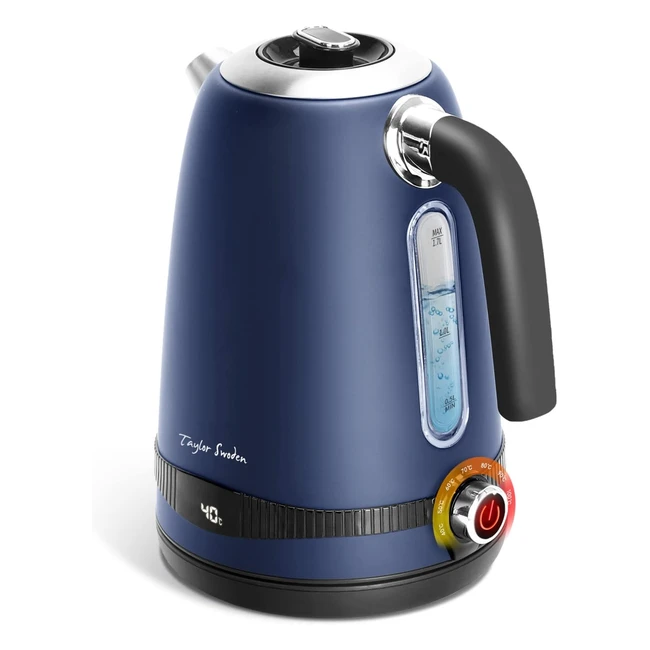 Bollitore Sinbad Taylor Swoden 17L - Termostato Regolabile - Design Retrò - Display LED - Senza BPA