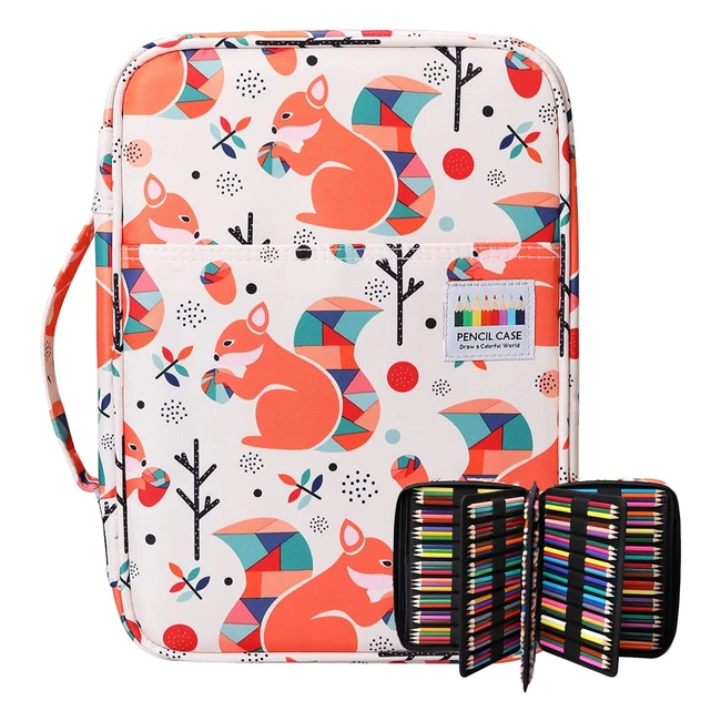 Trousse crayons imperméable Ovakia pour 220 crayons de couleur ou 200 stylos gel