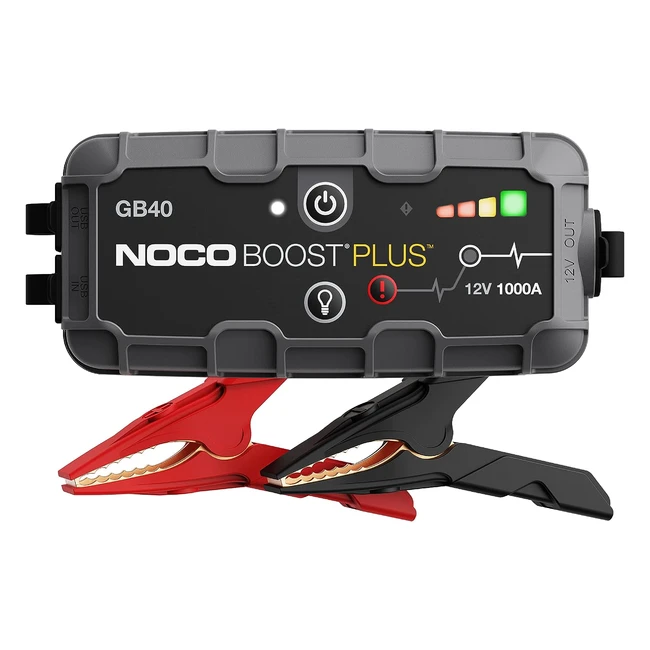 NOCO Boost HD GB40 1000A 12V Ultrasafe Lithium Auto Starthilfepack Powerbank