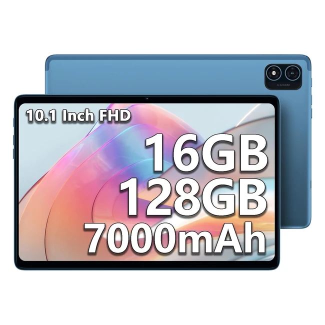 Tablette Tactile Teclast M40 Plus Android 12 - 16Go RAM/128Go ROM - 1To TF - 10.1 Pouces - Gaming Tablet - Octacore 2GHz CPU - FHD 1920x1200 - BT5.5G - WiFi - Caméra 8MP - 7000mAh - Type-C - GPS - Gyro - Face ID - 2023