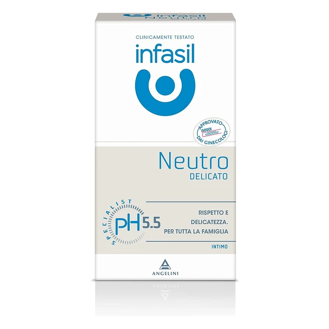 Infasil Detergente ntimo Neutro pH Specialist - Respeto y Delicadeza - 200ml