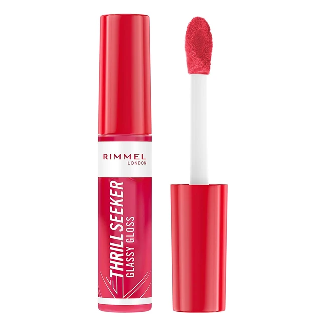 Rimmel London Thrill Seeker Glassy Gloss Lip Gloss 350 - Fuller Lips, Hydrated & Luscious