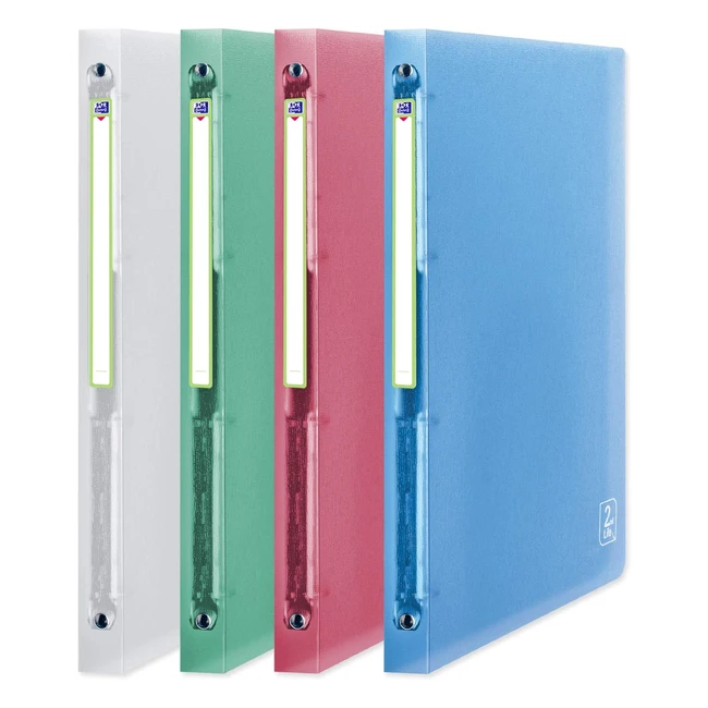 Elba 400065868A42nd Life Spine - Raccoglitore ad Anelli Riciclato - Confezione da 4