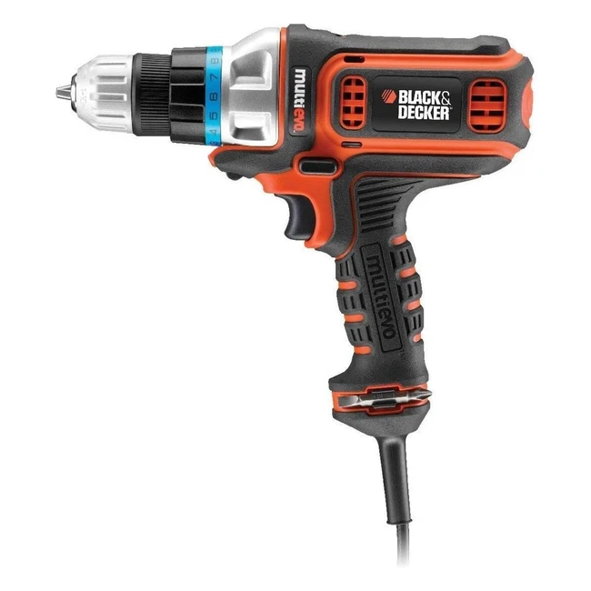 Perceuse filaire Black Decker MT350KQS - Puissance 300W - 11 positions de contr