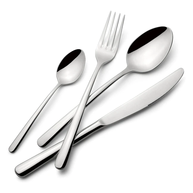 Lagostina Ambra Besteckset 24-teilig Edelstahl 14430650524