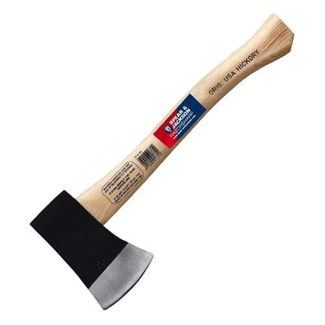 Hacha Spear Jackson 3715AB con Mango de Nogal Americano y Cabeza de Acero al Carbono