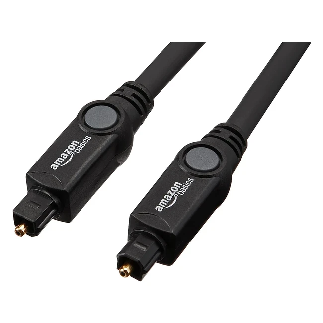 Câble optique audio numérique Toslink 183m - Amazon Basics