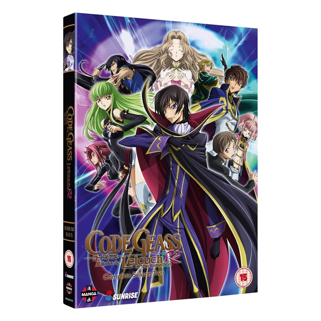 Code Geass Lelouch of the Rebellion Temporada 2 DVD - ¡Completa tu colección ahora!