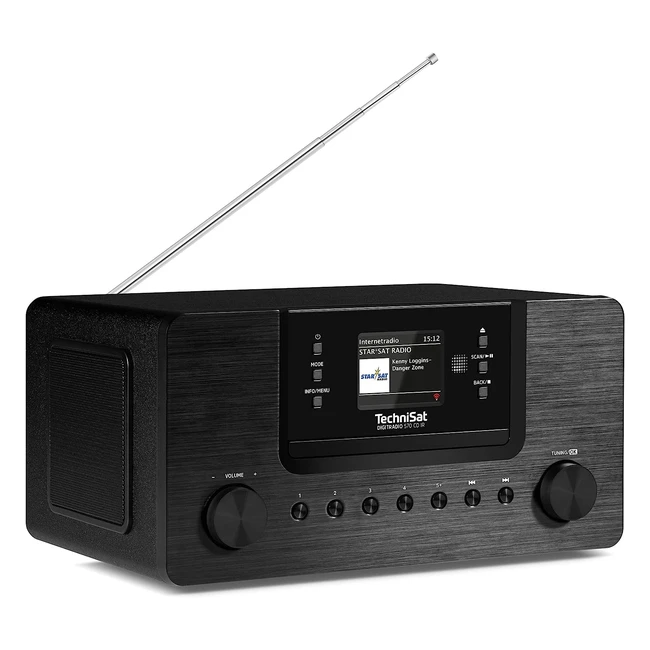 Radio Internet Technisat Digitradio 570 CD IR - Lecteur CD WiFi FM Bluetooth Spo