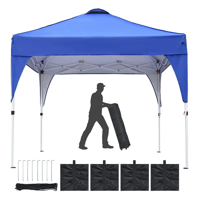 Pop Up Gazebo 25x25 - Waterproof, UV Protection, Easy Setup