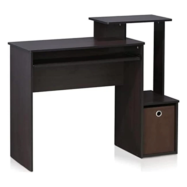 Furinno Econ Multipurpose Computer Writing Desk - Compact, Stylish, and Functional - 1001W x 866H x 399D cm