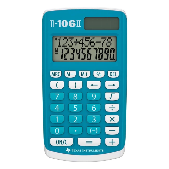 Calcolatrice scolastica Texas Instruments TI106 II