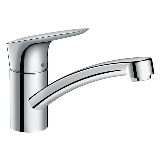 Hansgrohe Logis Küchenarmatur Silber 71837000 - Energiesparend & Wassersparend