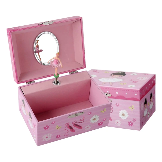 Taopu Keepsake Musical Jewelry Box - Exquisite Design High Quality - Perfect Gi