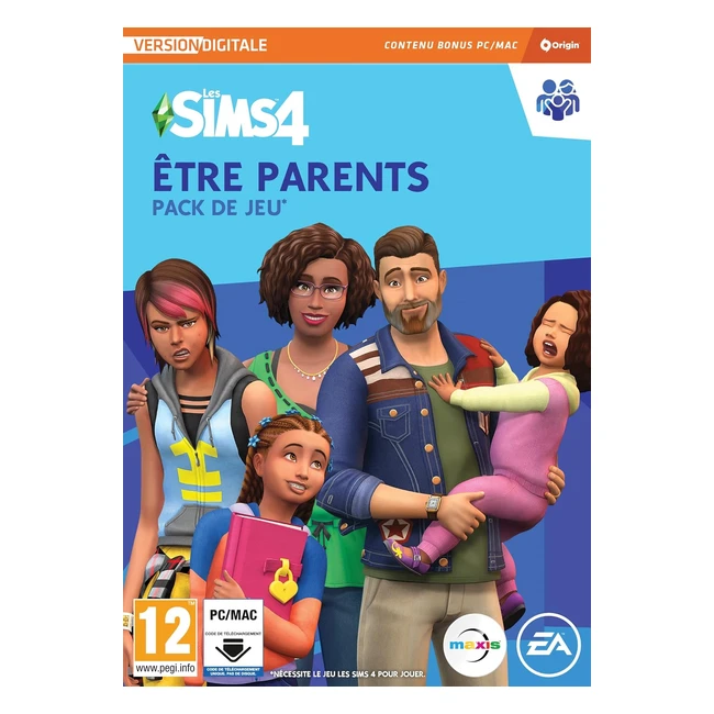 Les Sims 4 Tré Parents GP5 - Pack de jeu PC | Windlc | Jeu vidéo téléchargement PC | Code Origin français