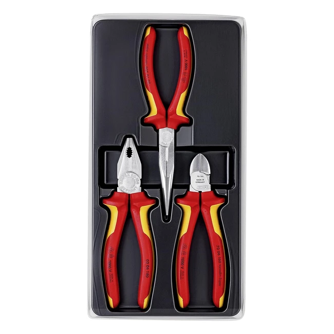 Set Sicurezza Knipex 00 20 12 - Utensili in Confezione Selfservice