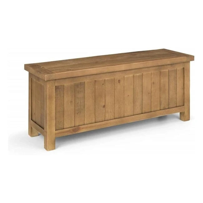 Aspen Storage Bench - Solid Reclaimed Pine - Rustic  Industrial - Ref JB-ASPEN