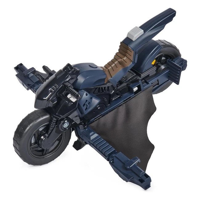 DC Comics Batman Adventures Batman Batcycle Transforming 2in1 Batcycle and Batglider Figure Compatible Super Hero Toy