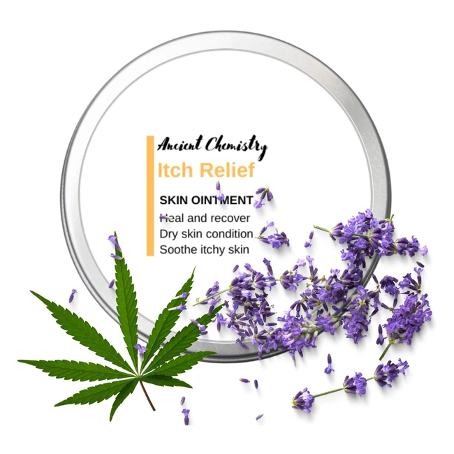 Natural Eczema Cream for Itchy Skin Relief - 100ml - Made in UK