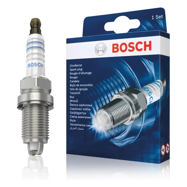 Bujas Bosch FLR8LDCU-9, Kit de 4 - Alta fiabilidad y resistencia