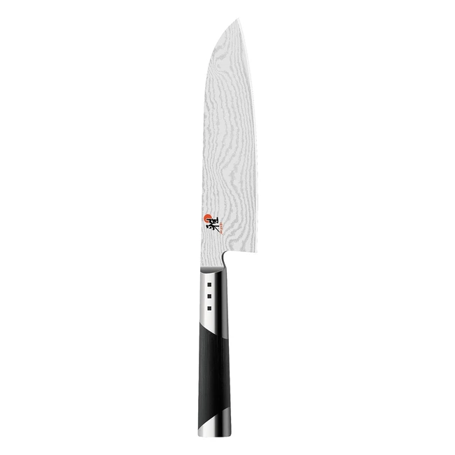 Miyabi 345441810 Coltello Santoku Acciaio Inossidabile Nero 18 cm - Affilatura H