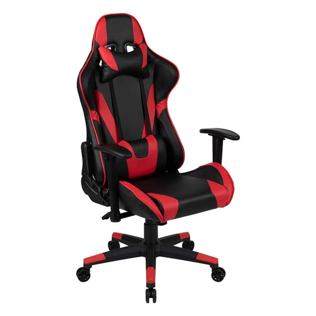 Flash Furniture X20 Gaming Chair - Ergonomic Office Chair for PC and Gaming Setups - Fully Reclining Back Support