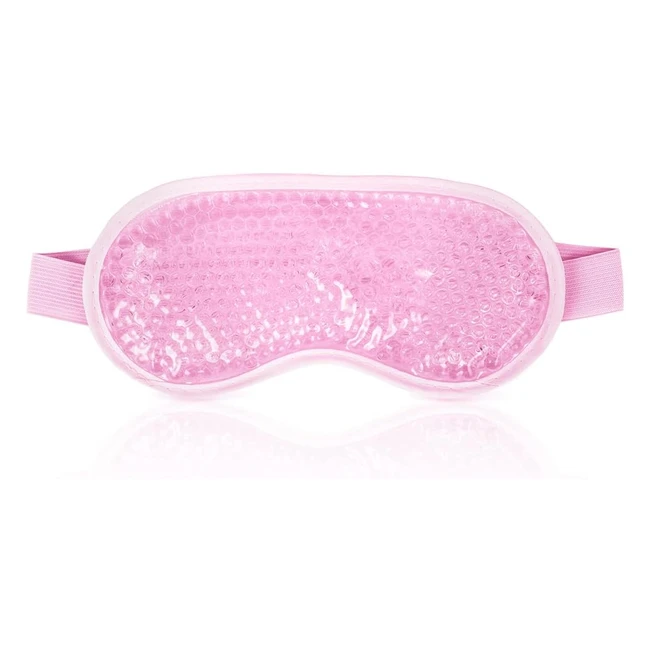 Masque Yeux Froid Gel Rutilisable - Soulage Fatigue Oculaire, Migraine, Gonflement, Cernes - ACWOO