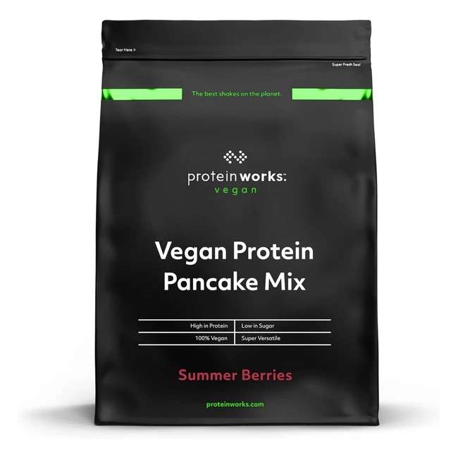 Tortitas Veganas Proteicas The Protein Works - Alto en Protenas - 4 Tipos de P