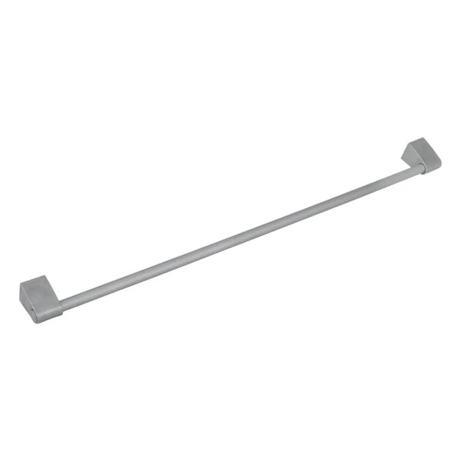 Barra metálica blanca 60x3 cm - Metaltex, referencia 1945, resistente al óxido