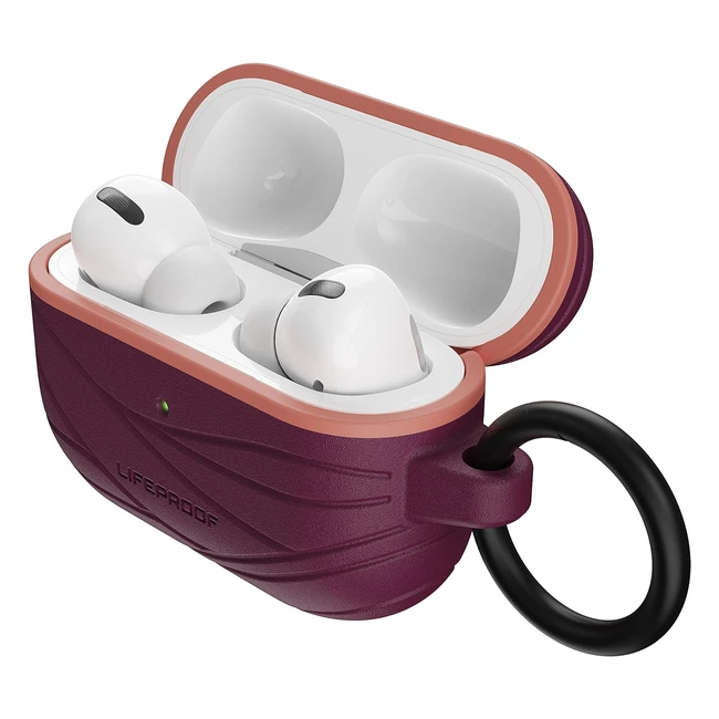 Shockproof Lifeproof Headphone Case for AirPods Pro, Ultra Slim & Scratch-Proof, Dark Purple