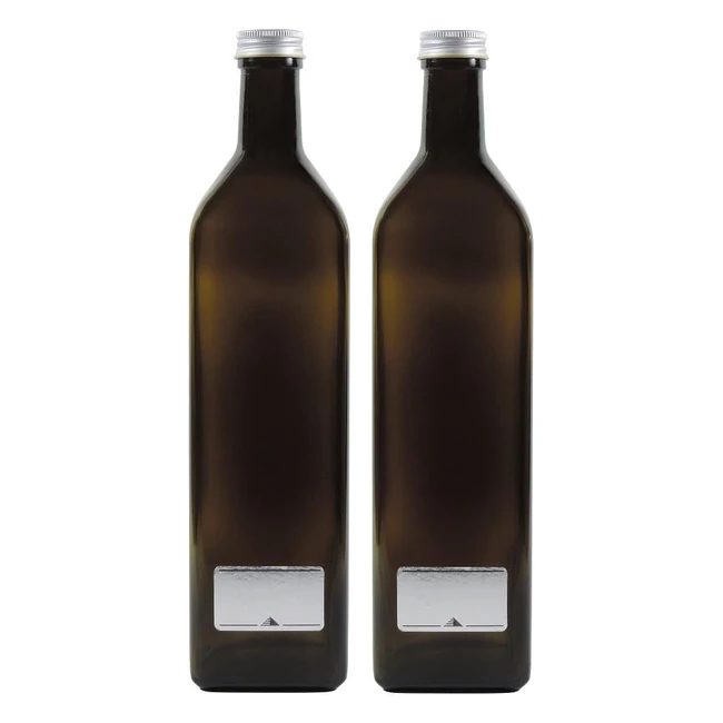 Aceitera de aluminio Vivahaushaltswaren F1031000AX - 2 unidades