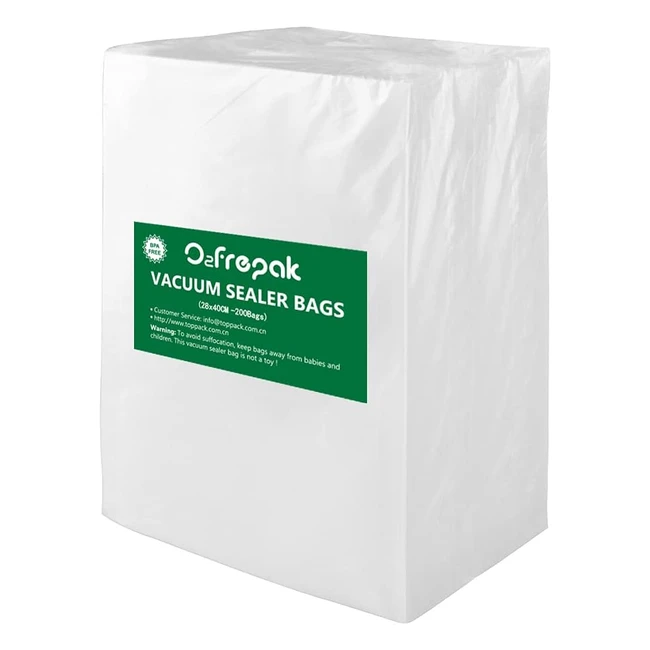 Buste sottovuoto alimentari O2Frepak 200 - 28x40cm - Senza BPA