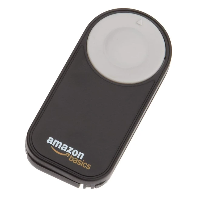 Wireless Remote Control for Nikon DSLR Cameras - Amazon Basics - 0385oz - Black