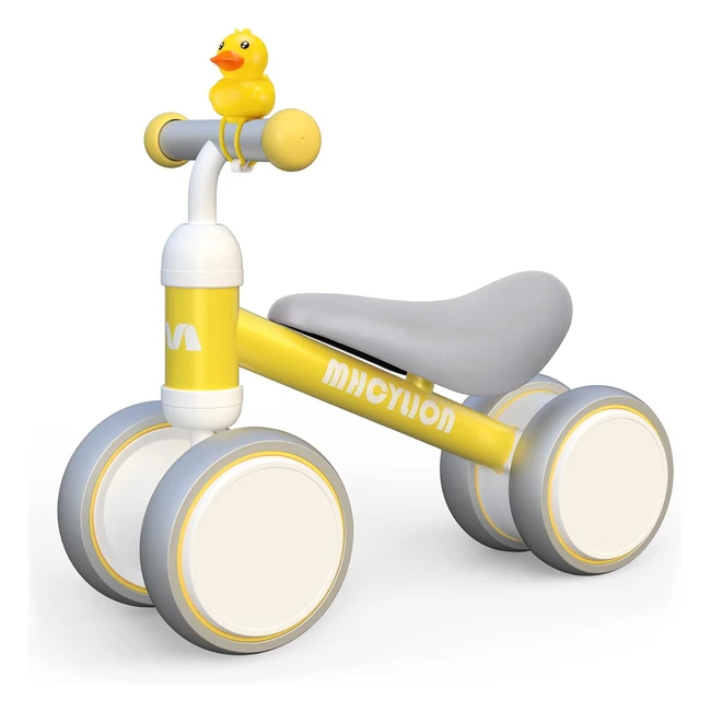 Mhcylion Bicicletta Senza Pedali - Regalo per Bambini - Design Sicuro - Facile d