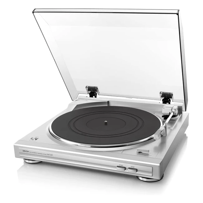 Giradiscos Denon DP29 F Automático Plata - Alta Calidad