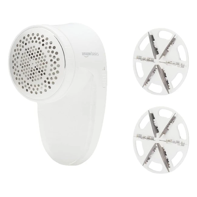 Amazon Basics Stoffrasierer batteriebetrieben Fusselentferner mit 2 Ersatzklinge