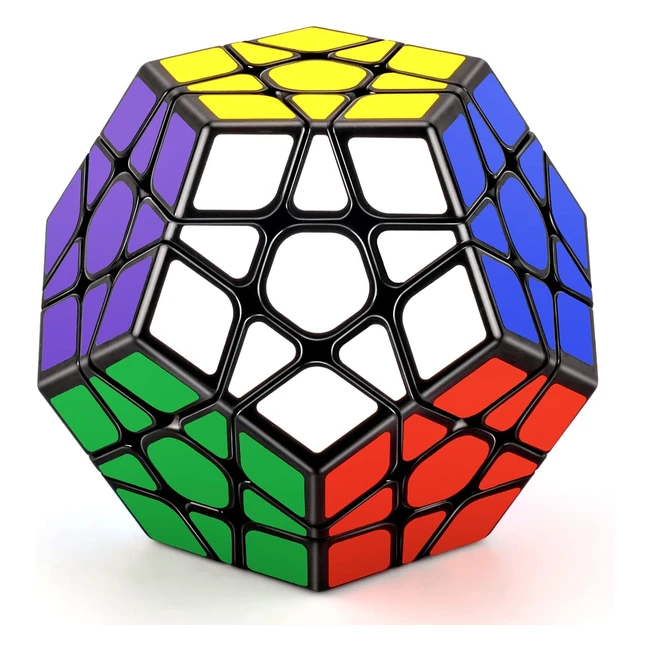 Cubo Mágico Megaminx 3x3 Toyess - Velocidad y Diversión - Negro