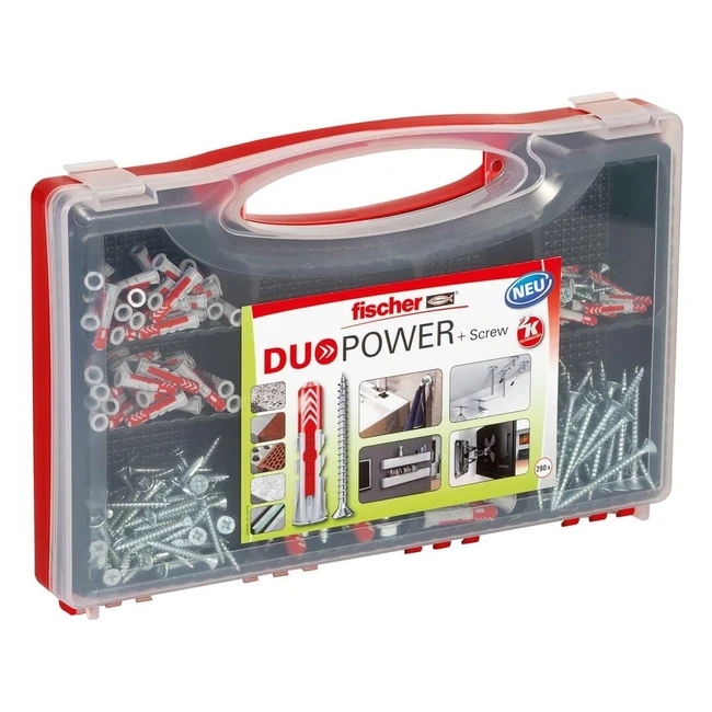 Fischer Redbox Wanddübel, Nr. 123456, hohe Belastbarkeit, einfache Montage