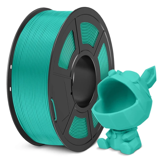 Filament PLA Sunlu Meta 1.75 mm - Haute ténacité, meilleure liquidité - Impression 3D plus rapide et précision dimensionnelle 0.02 mm - 1kg - Vert