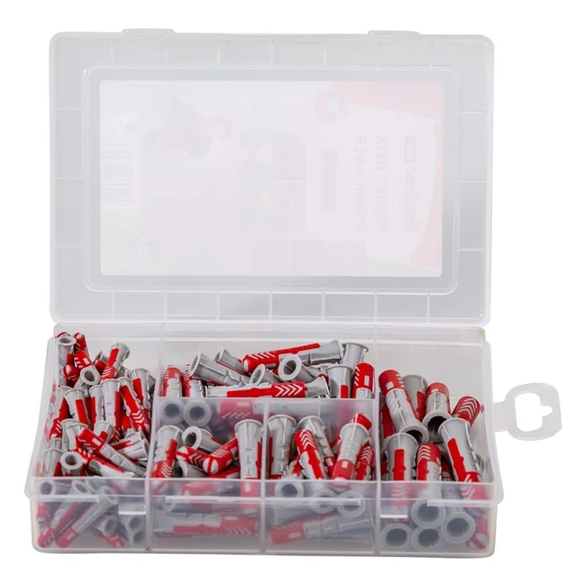 Fischer 538621 Profibox Duopower Universaldbel Dbelset 132 Teile - Hochwertige M