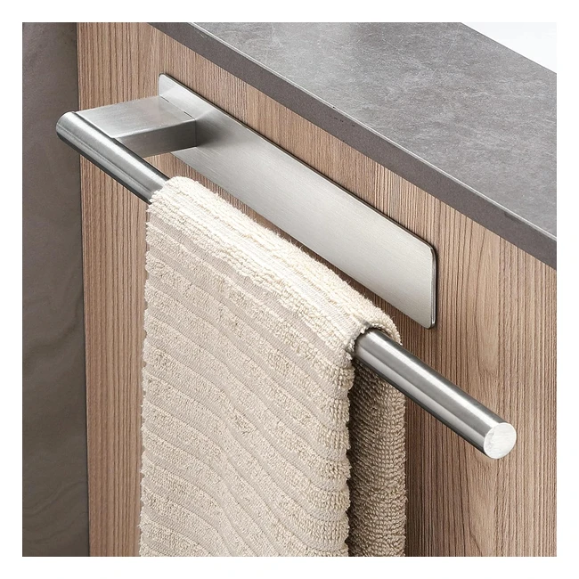 Porte-serviettes sans perçage en acier inoxydable 304 - Design moderne et durable