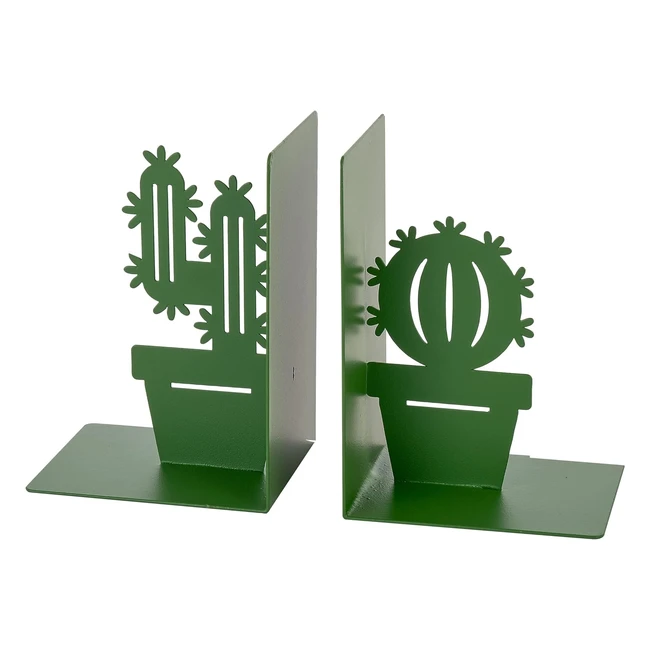 Fermalibri Baroni Home Fantasia Cactus 12x10x17 cm - Organizza i tuoi spazi