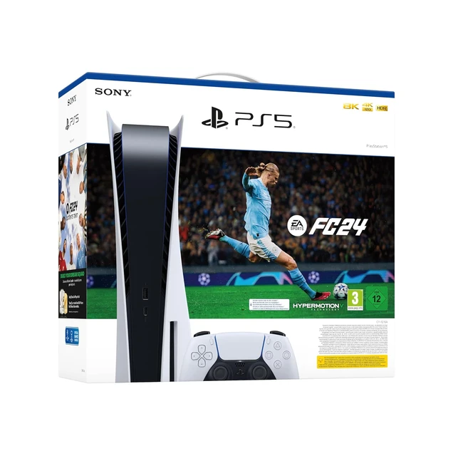 PlayStation5 EA Sports FC 24 Bundle - Max Geschwindigkeit haptisches Feedback