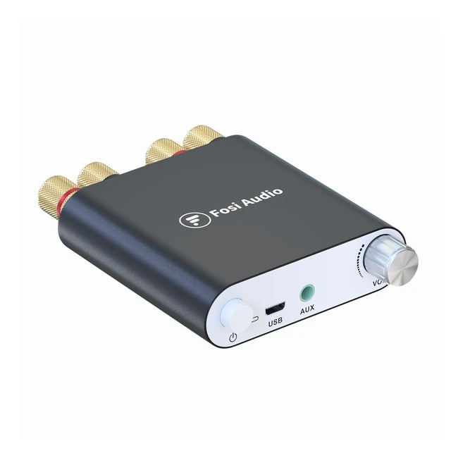 Amplificateur Bluetooth Fosi Audio ZK1002D - Mini Ampli Stro Hi-Res Numriq