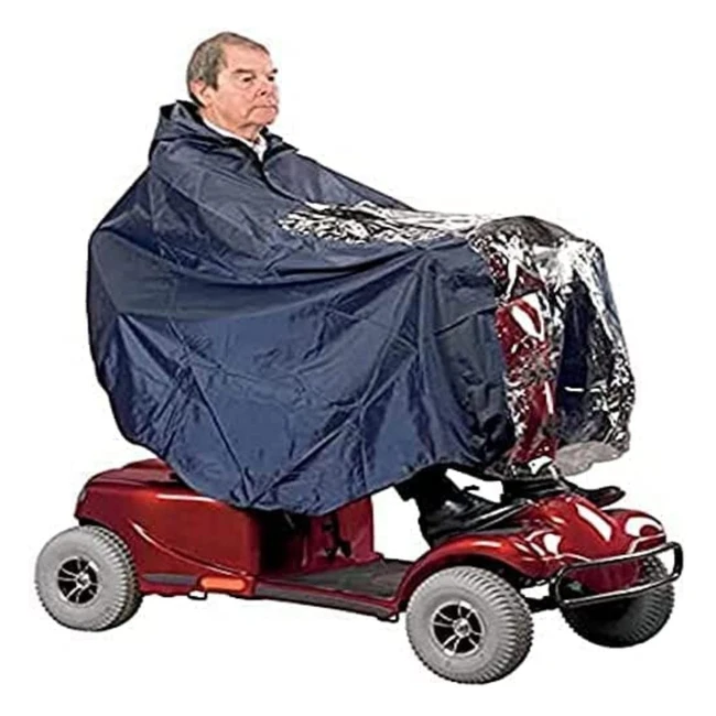 Chubasquero Homecraft para motos, resistente al agua, ideal para personas con movilidad reducida