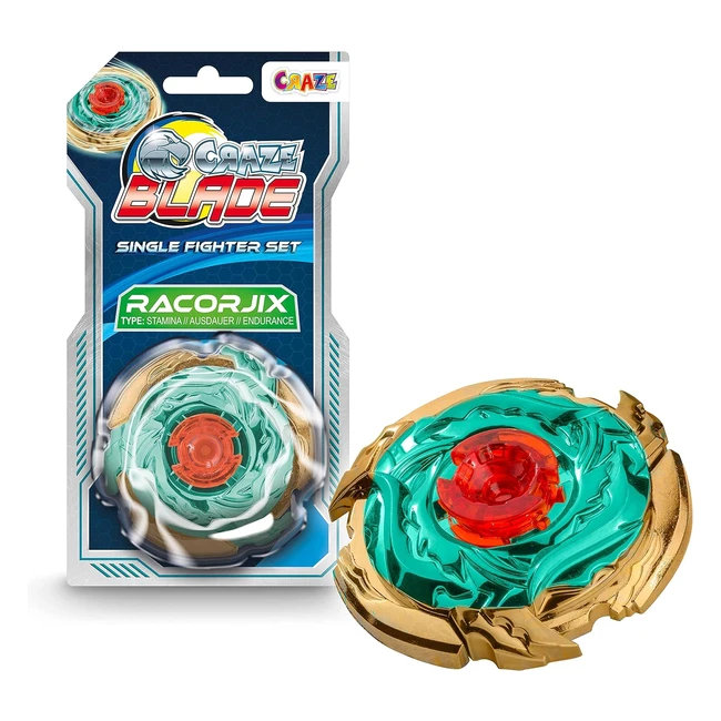 Craze Toupie Blade Single Fighter - Starter Pack Spinner 16 - Livraison Alato