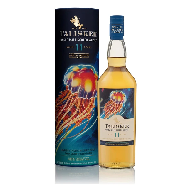 Talisker 11 Jahre Special Releases 2022 Single Malt Scotch Whisky - Bestseller mit herausragendem Aroma