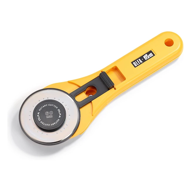 Cortador rotatorio Prym amarillo 60 mm - Precisin y eficiencia