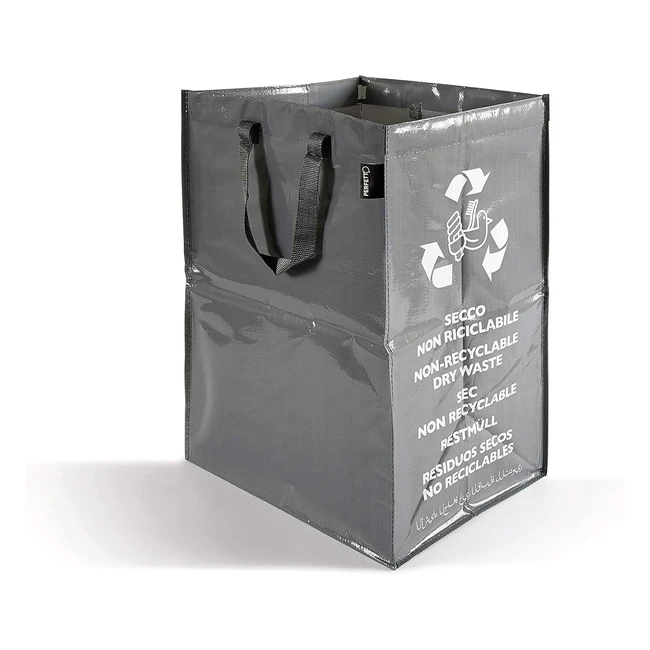 Perfetto Parfait Rcipient 62L pour Sec Non Recyclable Cendres 30x 38x H55