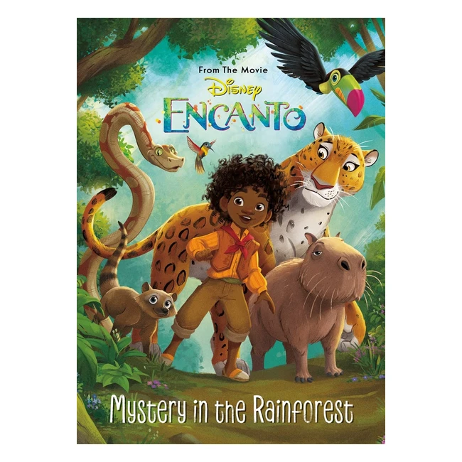 Disney Encanto Mystery in the Rainforest Childrens Picture Book - Brand New D